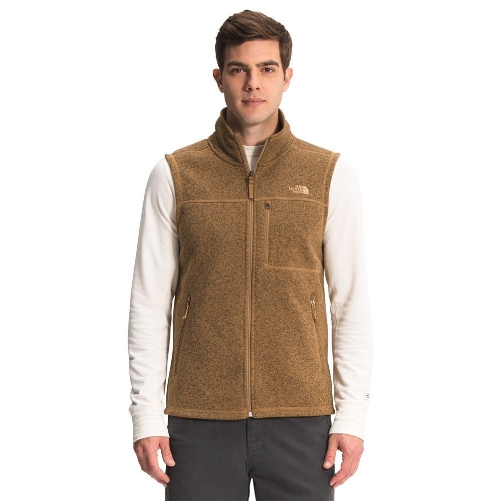 The North Face Gordon‎ Lyons Classic Vest Utility Brown Dark Heather LG Size S